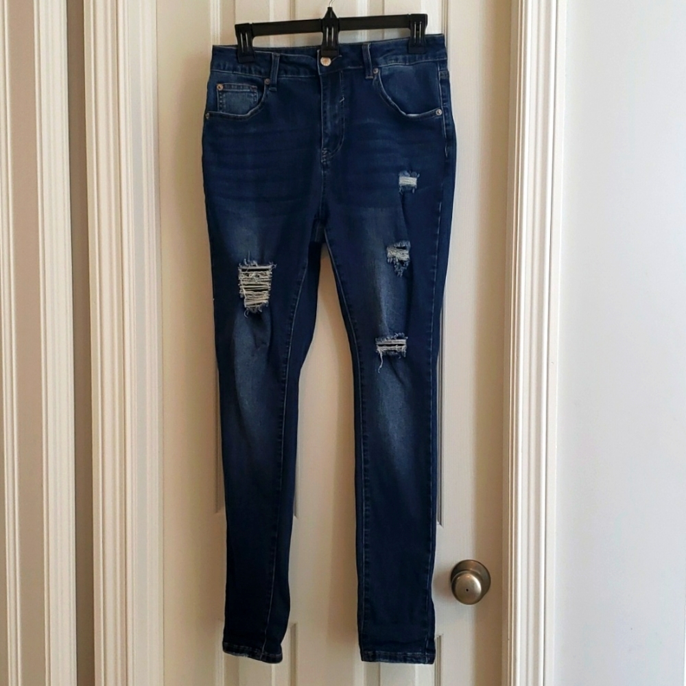 Distressed Jeans